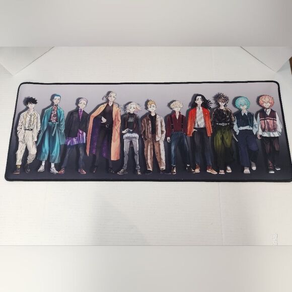 Anime Mouse Pad 11 Graphic characters NWOT - Picture 1 of 7